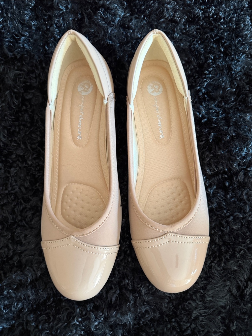 Women’s Nude Ballet Flats - Comfortable Slip-On Shoes